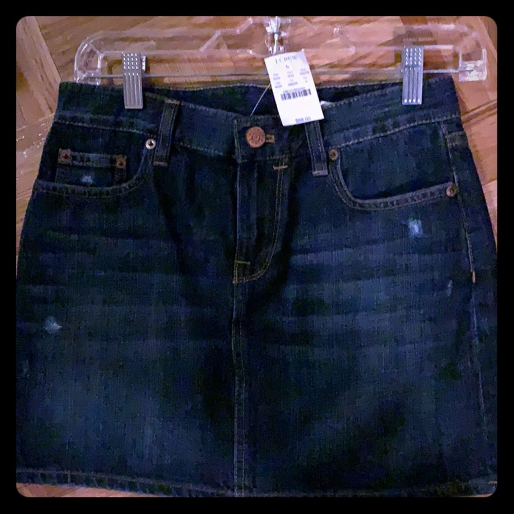 JCrew mini skirt NWT